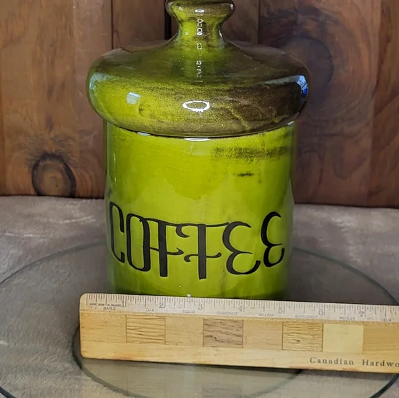 Mid Century Coffee Canister